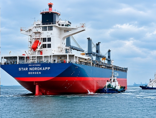 Clique para ver a notícia completa Suzano embarca volume recorde de celulose em um único navio no Porto de Santos (SP)