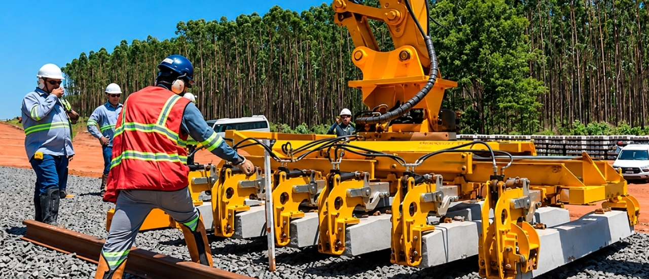 Arauco inicia nova etapa da implantação ferroviária do Projeto Sucuriú