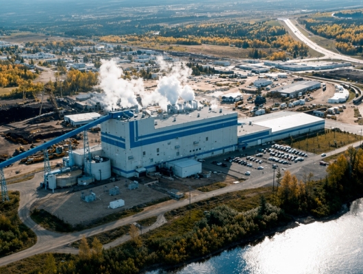 Clique para ver a notícia completa Quesnel River Pulp suspende operações temporariamente e afeta 90 trabalhadores