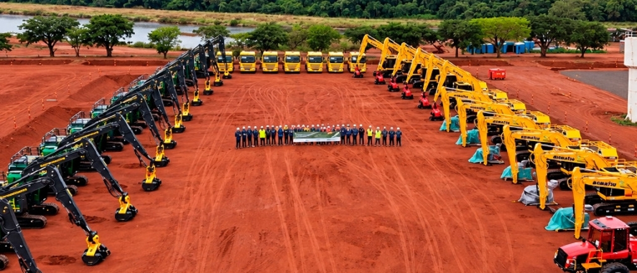 Arauco inicia chegada de frota de R$ 500 milhões para abastecer Projeto Sucuriú