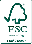 Selo FSC&reg; C193077 - Florestas para todos, para sempre